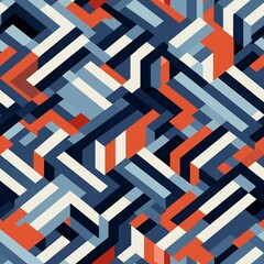 Aufkleber - Optical Illusions Pattern