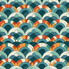 Aufkleber - Tessellated Tessellations Pattern