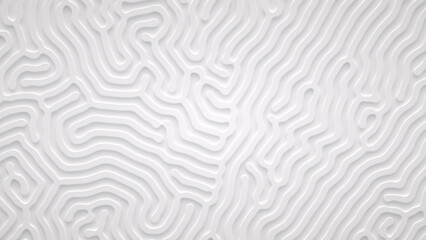 Wall Mural - reaction diffusion organic growing pattern. cell division.