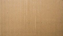Brown Paper Corrugated Sheet Board Surface
