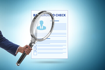 Concept of background security check