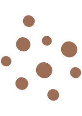 Sticker - circle dots 8