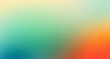 Vibrant grainy summer background light orange blue color noise texture banner header poster retro design. Abstract smooth wavy shaped grainy gradient for summer background, copy space.