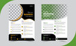 Modern Business Flyer Design Template or vector illustrator