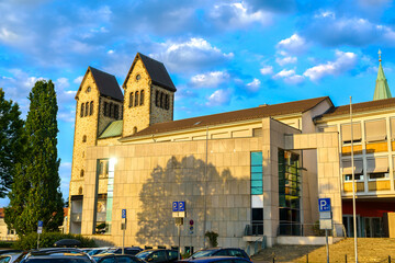 Wall Mural - Abdinghof Monastery in Paderborn - North Rhine-Westphalia, Germany