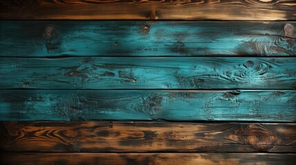 Wall Mural - Brown background. Grunge wooden wall.