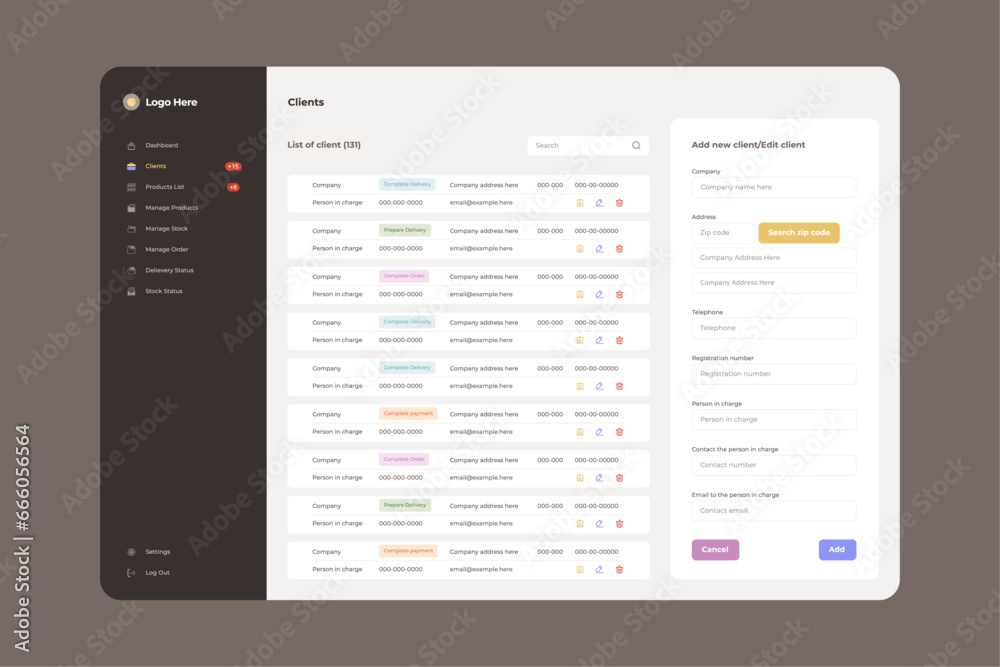 Feature Management Ui Product manage program platform UI design sources Stock Vector | Adobe ...