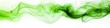© Anastasiia - Green Smoke On A White Background. Panoramic Banner
