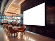 © AI Stock - Digital Signage Corporate TV Meeting Room Office New Work Business Space Cafeteria