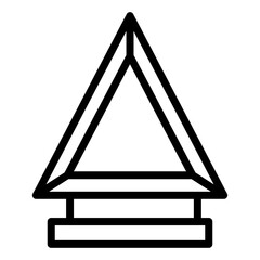 Sticker - Triangle Icon