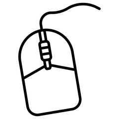 Poster - computer mouse icon