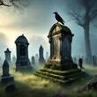 Geisterfriedhof Halloween