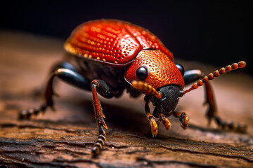 colorful beetles in the wild