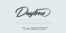 Luxury Alphabet Font. Typography Decorative Elegant Classic Lettering Serif Fonts Vintage Retro For Logo. Vector Illustration