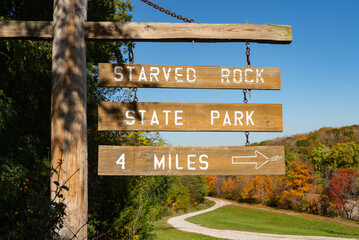 Poster - Rural country road.