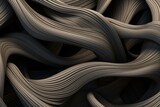 Fototapeta  - Unique design of intertwining lines and shapes. Generative AI