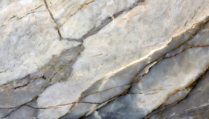 Wall Mural - Marble background.White marble stone texture with gray shadow. 