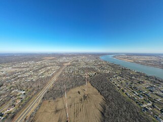 Wall Mural - Grand Island New York aerials