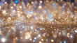 © SONJA ZALAR - Christmas and New Year 2024 Wallpaper with Bokeh Background, beautiful, elegant sparkly decoration and copy space