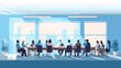 © DRN Studio - Concept vector illustration of business meeting.