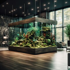 Wall Mural - Aquascape ideas