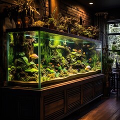 Wall Mural - Aquascape ideas