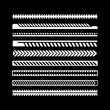 Abstract stripe line element template pack