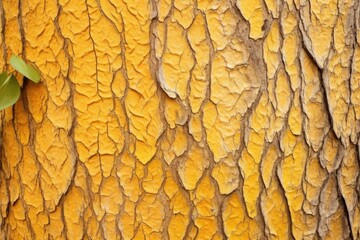 Poster - details of citrus tree bark texture