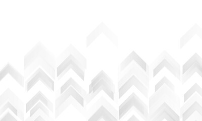 Poster - Technology abstract background with grey white arrows. Abstract geometric vector design