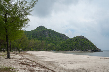 Wall Mural - View of Sam Phraya beach In Sam Roi Yot National Park, Thailand