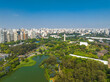 © Paulo - Vista aérea dos bairros Jardim Paulista, Vila Olímpia e Vila Mariana. Nos arredores do Parque Ibirapuera. São Paulo, SP.