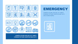 Fototapeta  - emergency fire exit safety escape landing web page vector. building green, rescue red, evacuation signal, warning danger, equipment ladder risk emergency fire exit safety escape Illustration