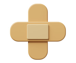 bandage 3d rendering
