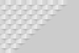 Fototapeta Przestrzenne - grey background of geometric shapes vector illustration