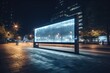 © itchaznong - Mock up Corporate branding billboard. isolate background. Generative AI