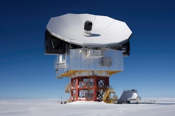 Wall Mural - South Pole Telescope Antarctica