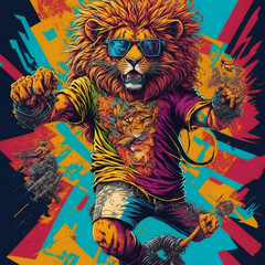 Lion Vector Series 2 Generative Ai