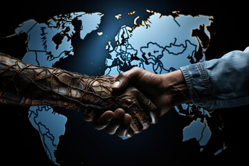 Poster - a global partnership working to address the ongoing challenges and inequalities faced by nations in 