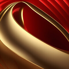 red and gold background