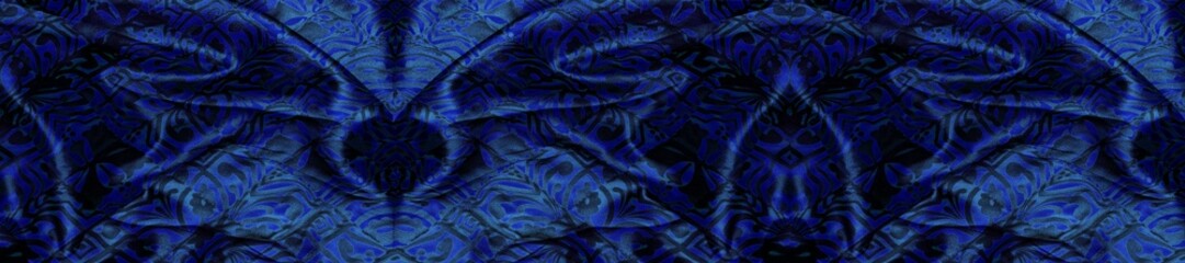 Wall Mural - Panoramic silk pattern - Digital background (SP3)