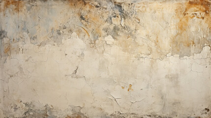 Sticker - Ancient wall with rough cracked paint, old fresco texture background Ancient wall with rough cracked paint, old fresco texture background