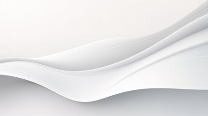 Poster - Minimalistic abstract white background with geometric light design, perfect for modern and elegant designs.