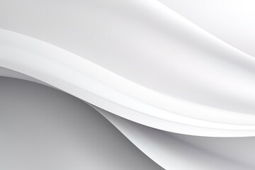 Poster - Minimalistic abstract white background with geometric light design, perfect for modern and elegant designs.