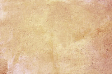 Poster - Grunge background with old stucco wall texture of light brown color