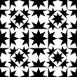 black star pattern. vector illustration