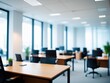 © magr80 - blurred empty open space office abstract light bokeh at office interior