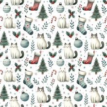 Cartoon Christmas Cats Art Print Free Stock Photo Public Domain Pictures Cartoon Christmas Cats Art Print Free Stock Photo Public Domain Pictures
