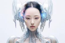 Fusion Of Flesh And Steel, Asian Woman Transforms Into A Cybernetic Being
