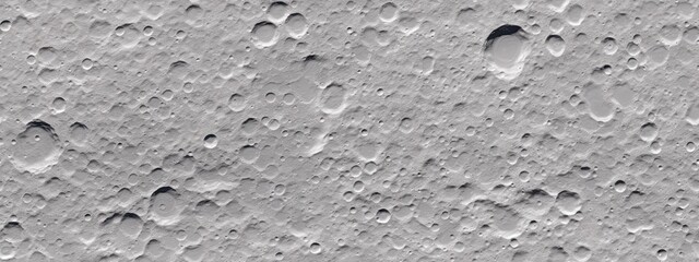seamless moon surface close up background texture. tileable greyscale lunar, meteor craters, rocks a