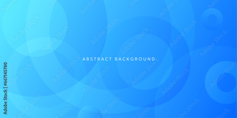blue abstract background with circles Stock Vector | Adobe Stock